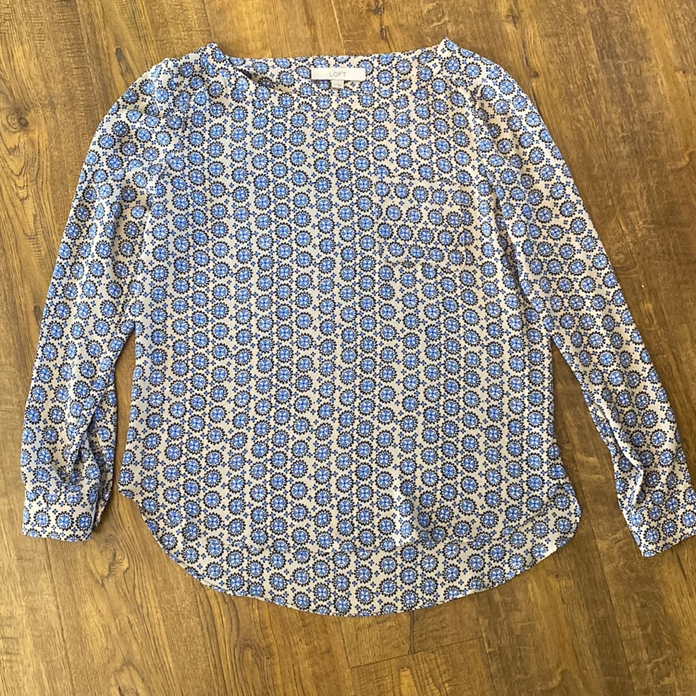 Loft Printed Blouse